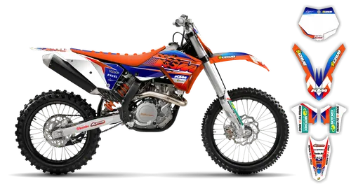 Graphics Kit - KTM - SX SX-F / XC XC-F - 2007-2010 - K9 - ST