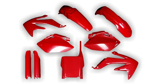 Plastics Kit - Honda - CRF 450R - 2005-2007 - Full Kit - Red