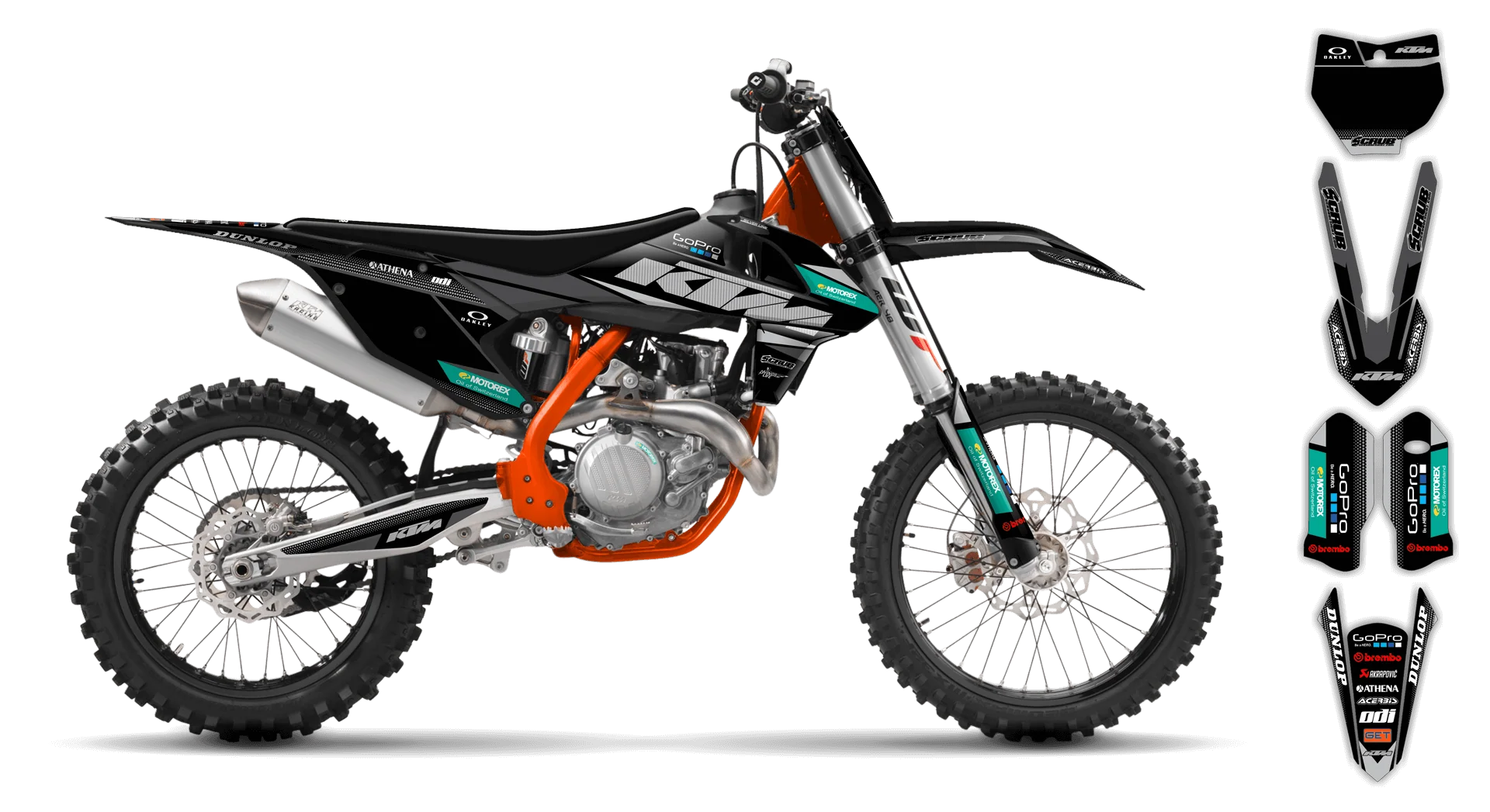 Graphics Kit - KTM - SX 65 - 2016-2023 - K11 - R3