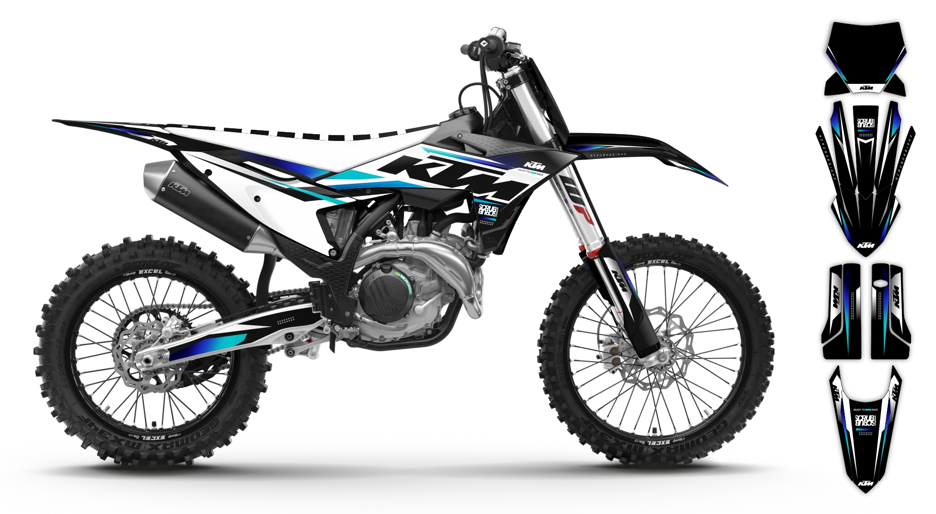 Graphics Kit - KTM - SX SX-F / XC XC-F - 2025 - K-SE1127 - R2