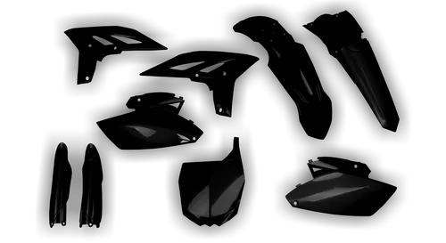 Plastics Kit - Yamaha - YZ250F - 2010-2013 - Full Kit - Black