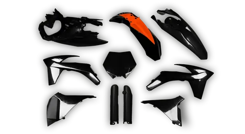Plastics Kit - KTM - SMR Series - 2012 - Full Kit - Black