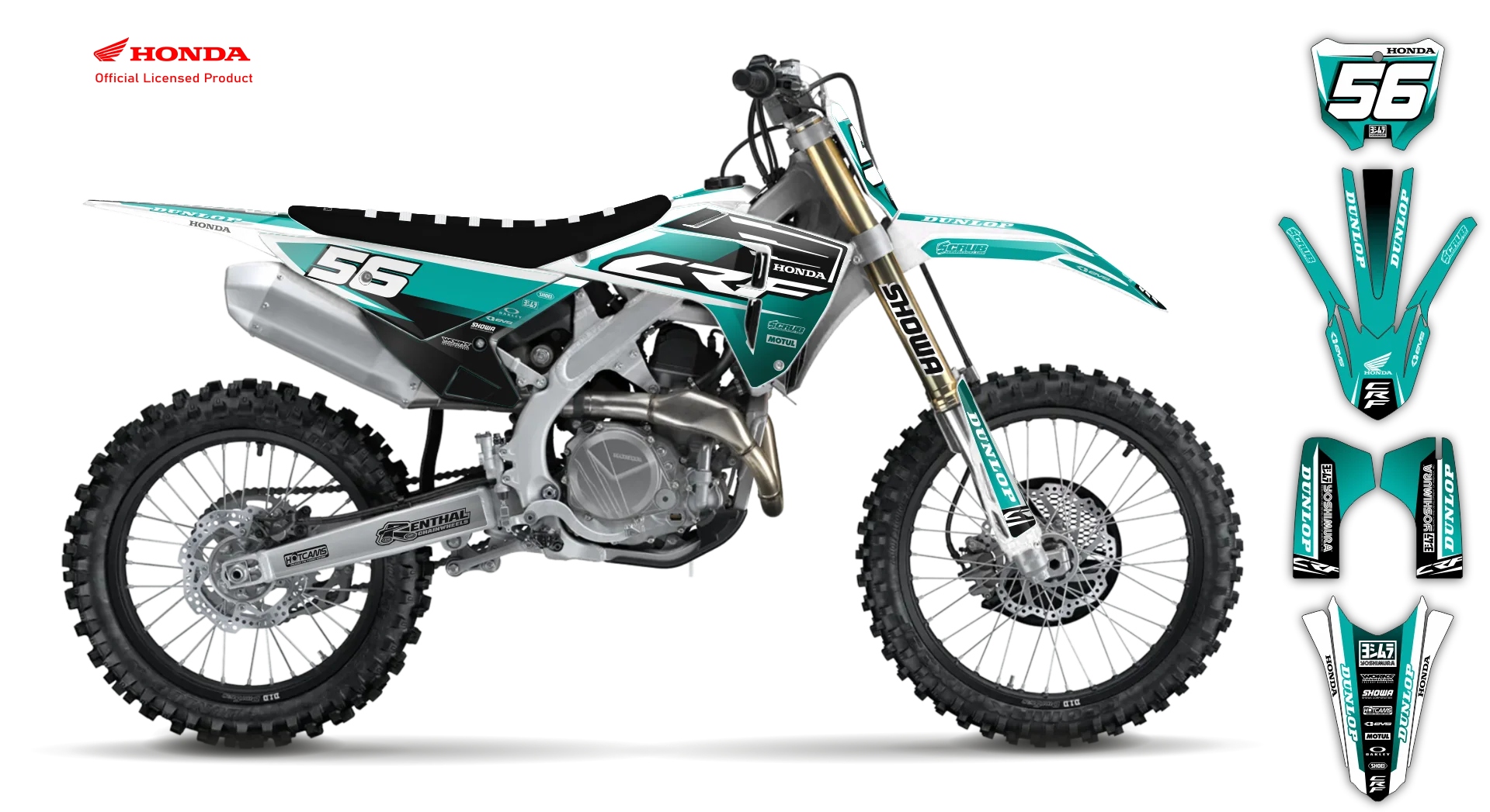 Graphics Kit - Honda - CR 125R - 2000-2001 - SE1138 - R5