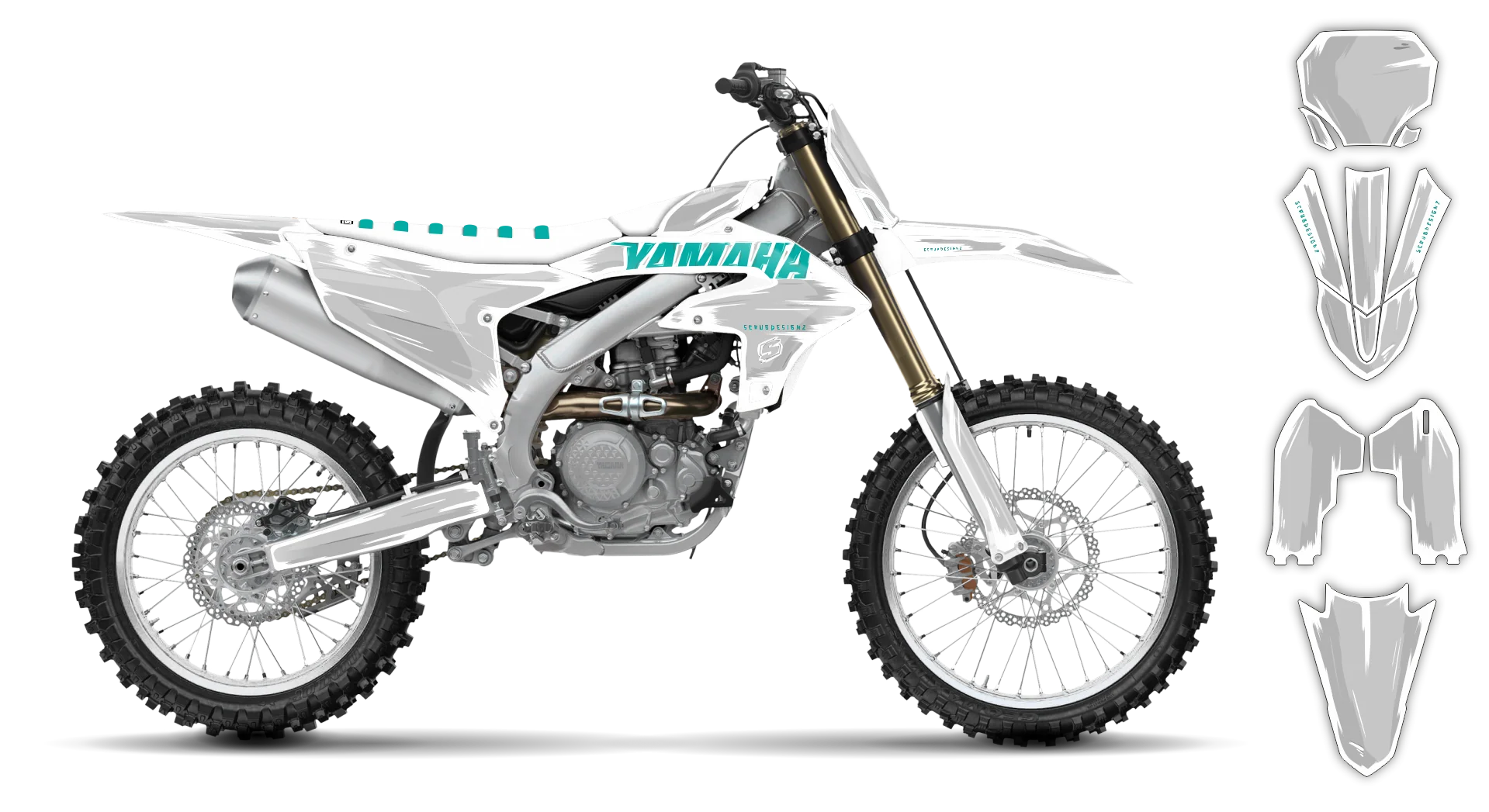 Graphic Kit - Yamaha - WR450F - 2024-2025 - Artlex - R4