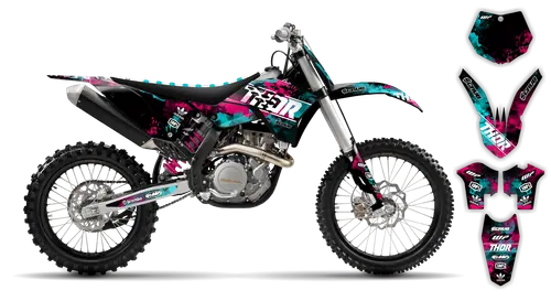 Graphics Kit - KTM - SX SX-F / XC XC-F - 2007-2010 - Aquacell - ST