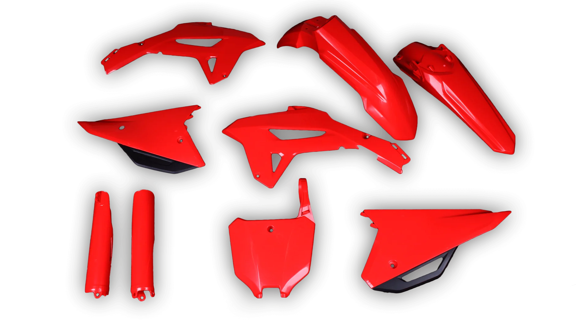 Plastics Kit - Honda - CRF 250R - 2022-2024 - Full Kit - Red
