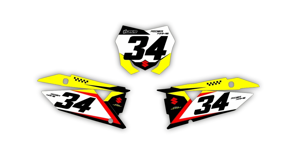 NP 034 ST - Graphics For Suzuki