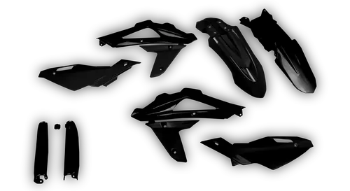 Plastics Kit - Husqvarna 05-13 - SM 510 - 2008-2010 - Full Kit - Black