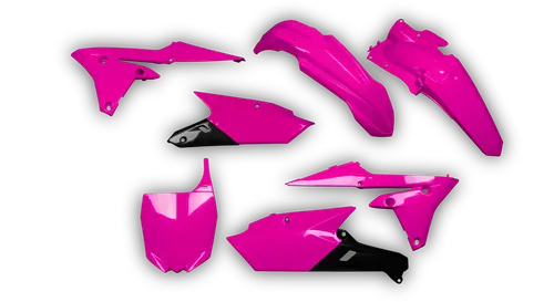 Plastics Kit - Yamaha - YZ450F - 2014-2017 - Full Kit - Pink Trim Kit