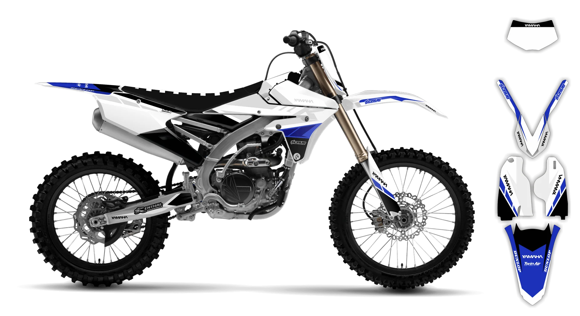 Graphics Kit - Yamaha - WR450F - 2016-2018 - Sukuba - R3