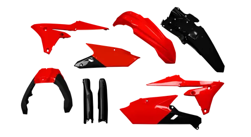 Plastics Kit - Yamaha - WR250F - 2015-2019 - Full Kit - Red
