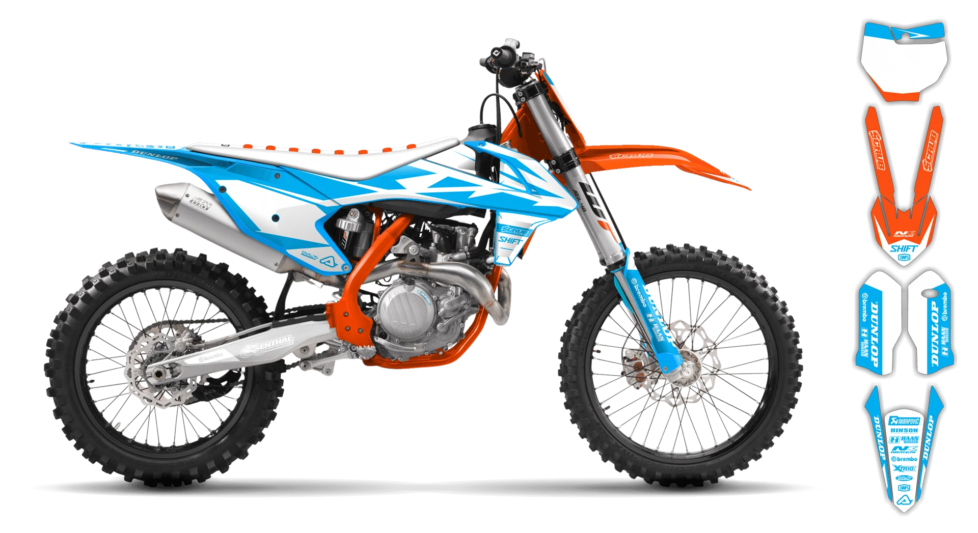 Graphics Kit - KTM - SX 50 - 2016-2023 - SE1025 - R4