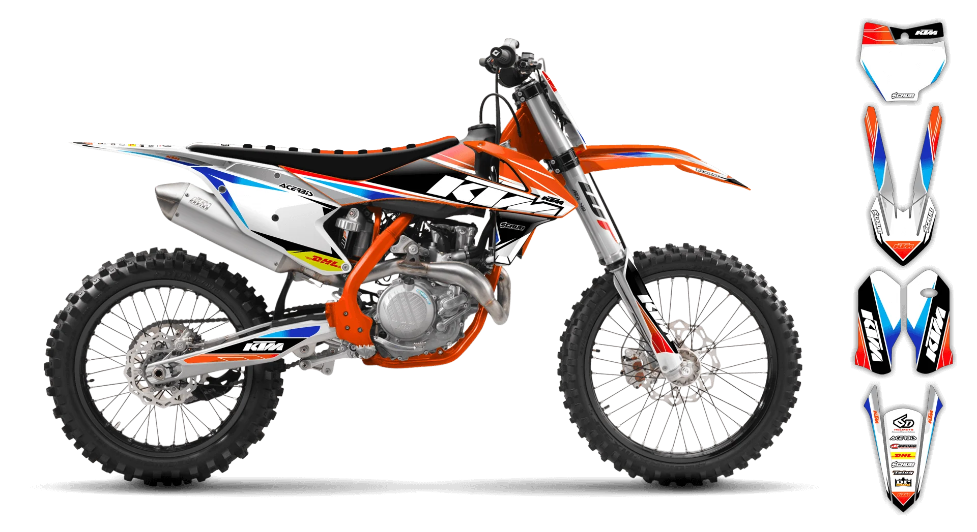 Graphics Kit - KTM - SX 50 - 2016-2023 - K12 - ST