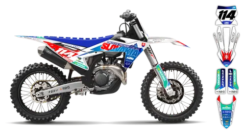 Graphics Kit - KTM - SX 50 - 2024-2025 - SVK - ST