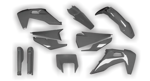 Plastics Kit - Husqvarna 14-> TE-FE Series - 2020-2023 - Full Kit - Grey