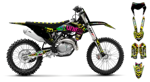 Graphics Kit - KTM - EXC EXC-F / XC-W XCF-W - 2020-2023 - Wasabi - ST