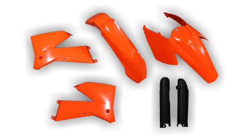 Plastics Kit - KTM - EXC EXC-F / XC-W XCF-W - 2005-2007 - Full Kit - Orange