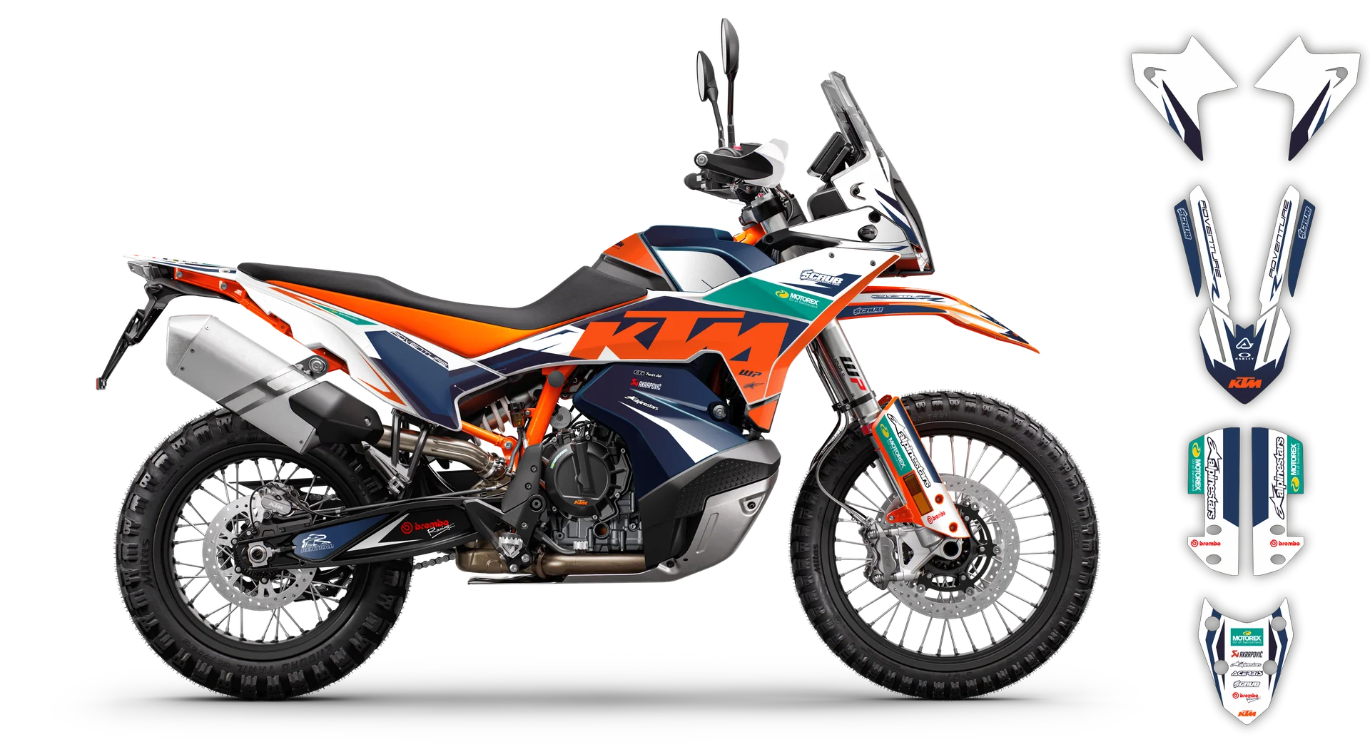 Graphics Kit - KTM - 790 R ADVENTURE - 2023-2024 - K-SE1094 - R1