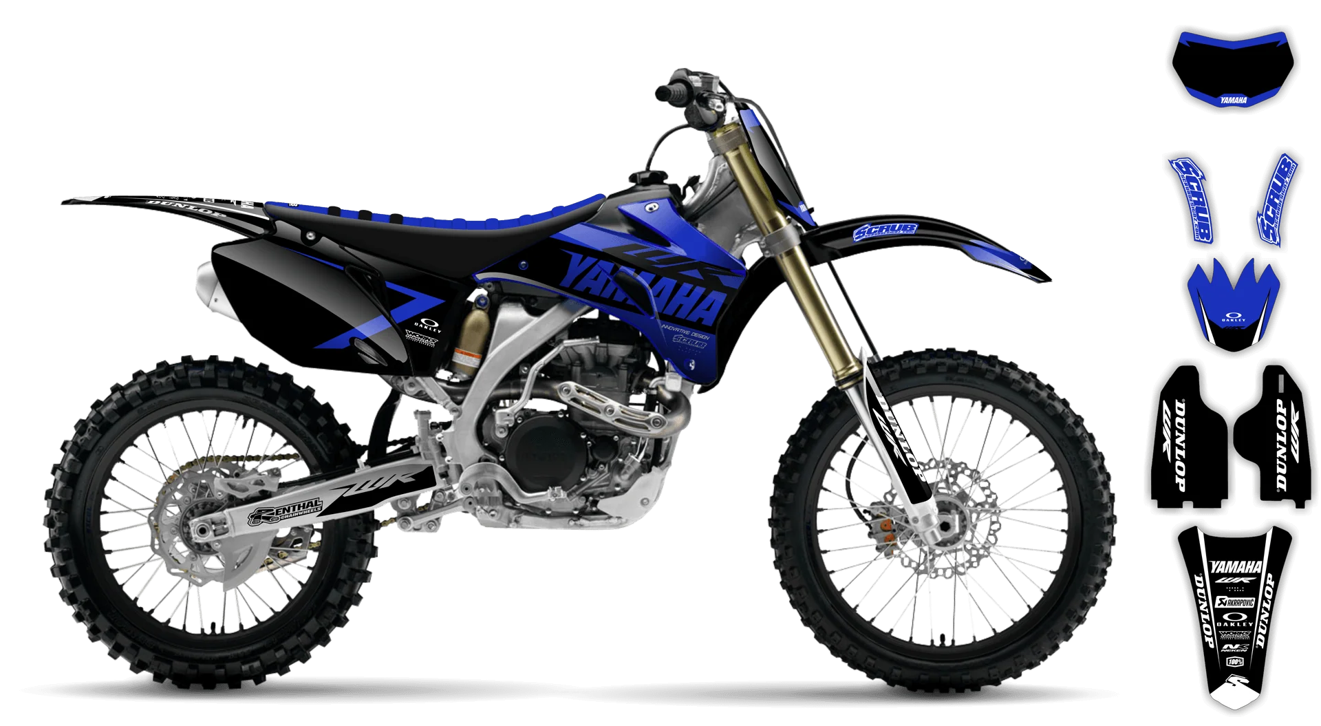 Graphics Kit - Yamaha - WR450F - 2003-2004 - Corgis - LE