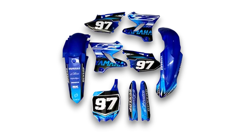 GFP - Yamaha - YZ 125 - 2015-2020 - Blue-Boognish-ST