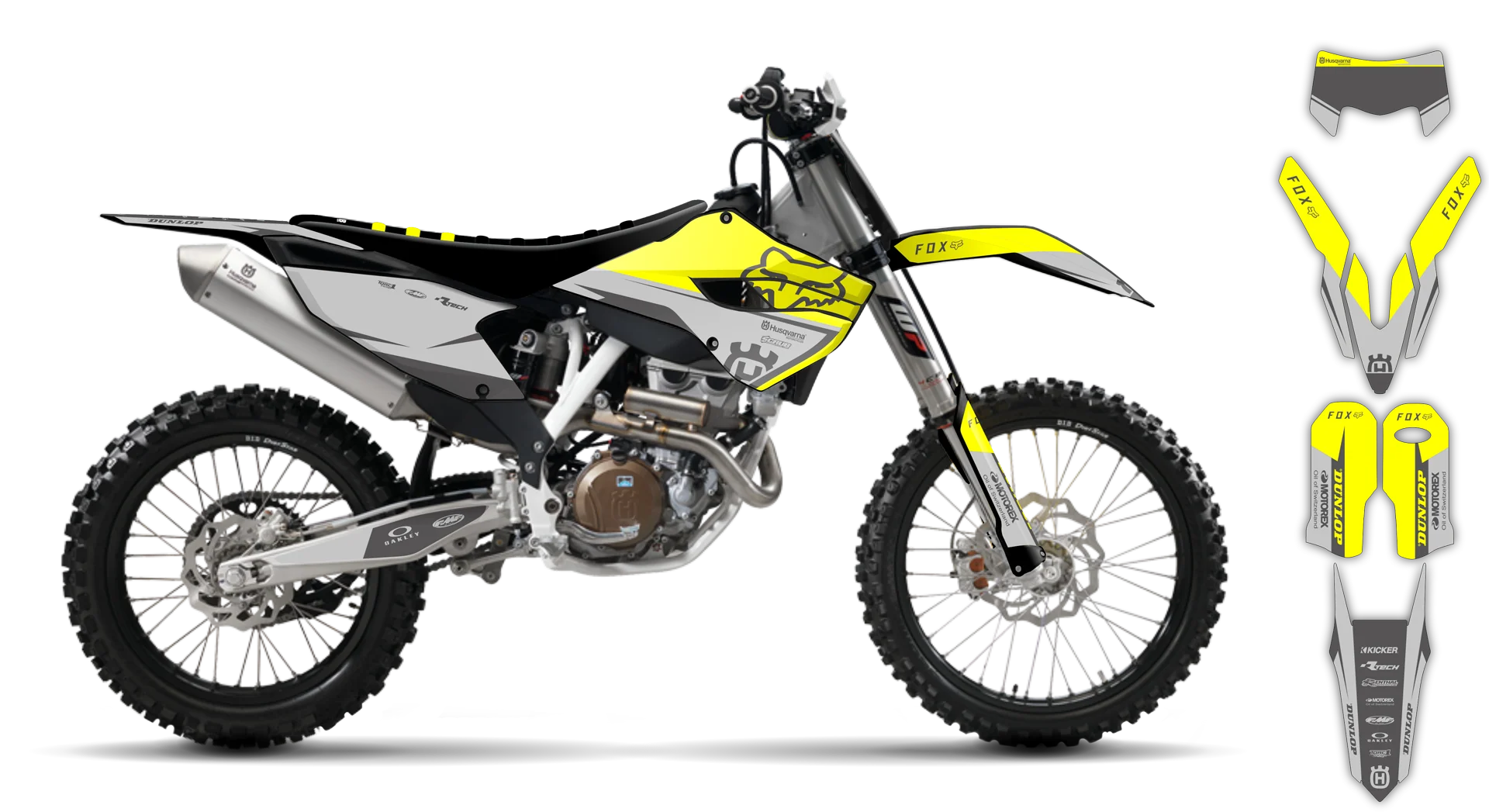 Graphics Kit - Husqvarna 14-> TE-FE Series - 2016 - H-SE1068 - R3