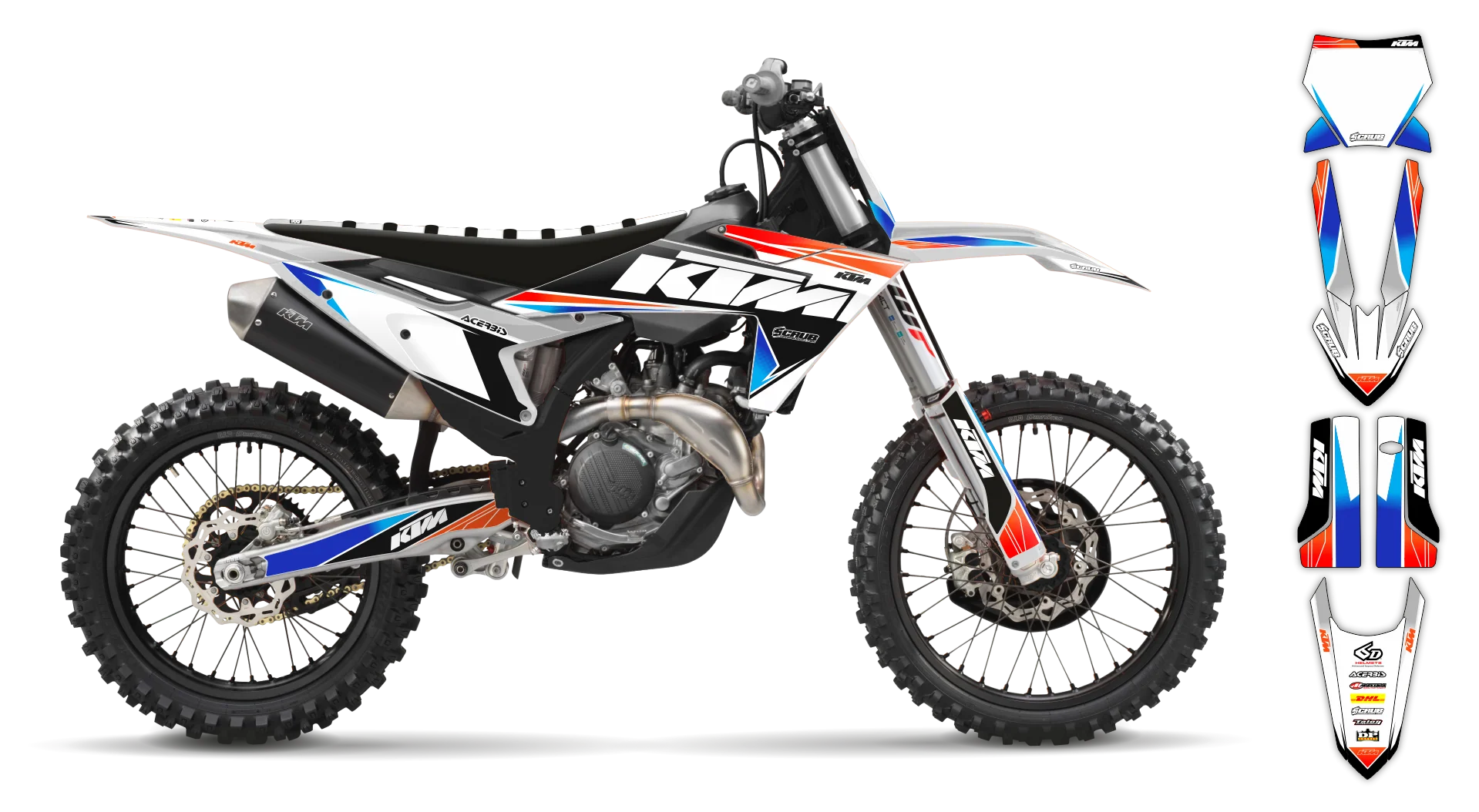 Graphics Kit - KTM - SX 50 - 2024-2025 - K12 - ST