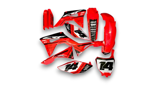 GFP - Honda - CRF 250R - 2022-2024 - Red-Ninja-R2-E