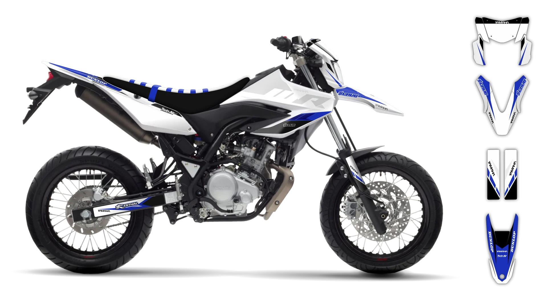 Graphics Kit - Yamaha - WR 125X - 2009-2022 - Sukuba - R3