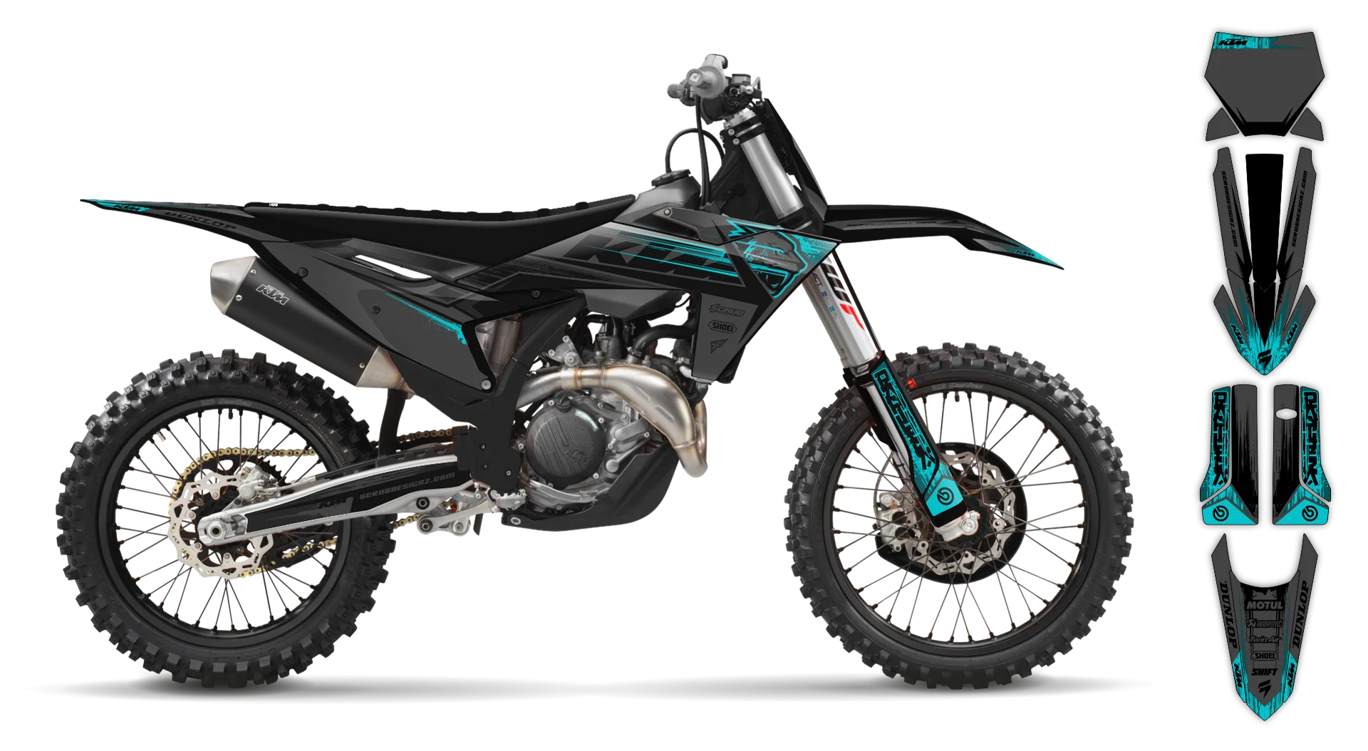 Graphics Kit - KTM - SX 50 - 2024-2025 - Panthera - ST