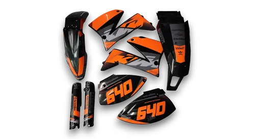 GFP - KTM - LC4 625-660 SMC - 1999-2004 - Black-K15-R2