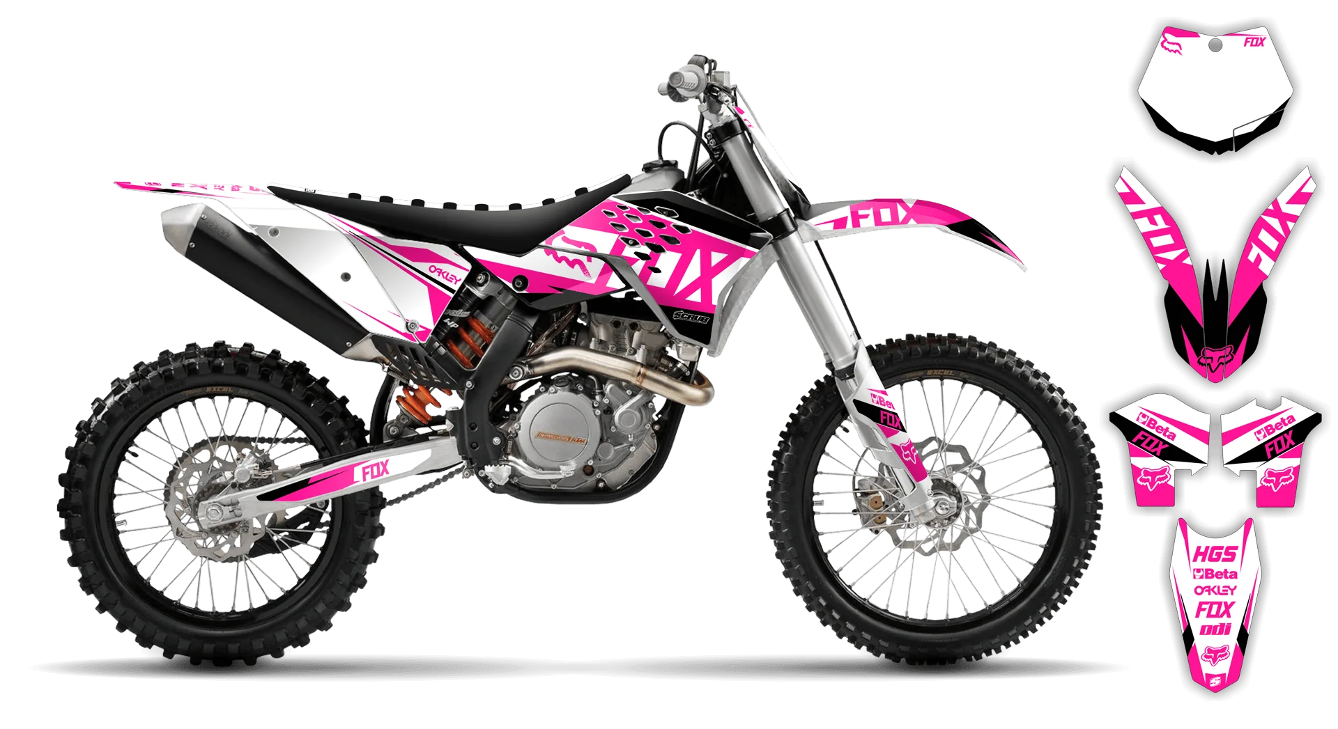Graphics Kit - KTM - SX 65 - 2009-2015 - SE1038 - LE