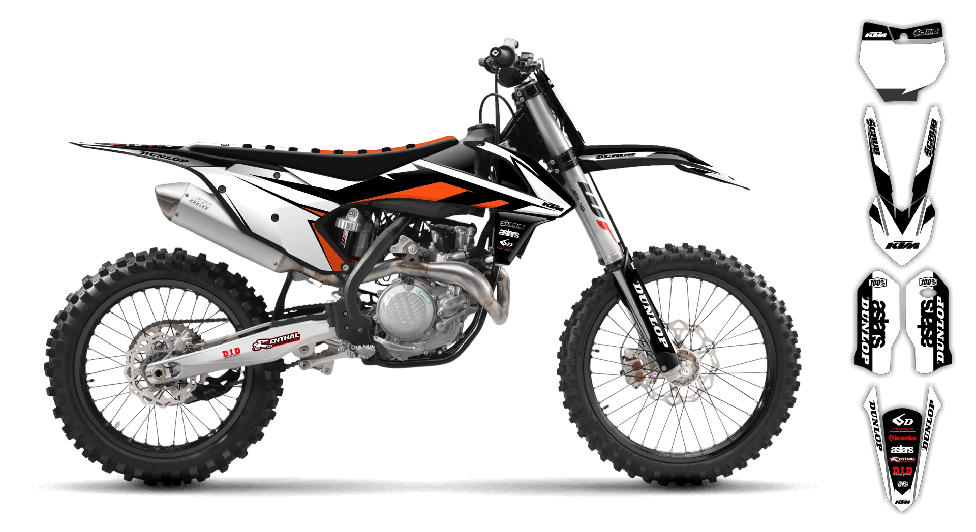 Graphics Kit - KTM - SX 65 - 2016-2023 - K8 - LE