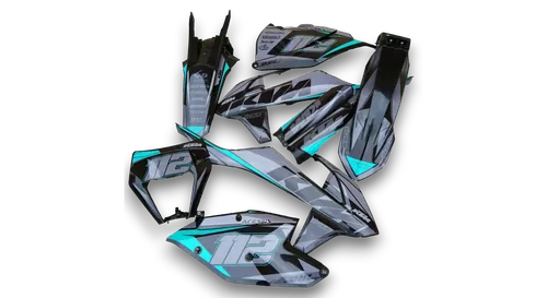 GFP - KTM - EXC EXC-F / XC-W XCF-W - 2017-2019 - Black-K12-R2