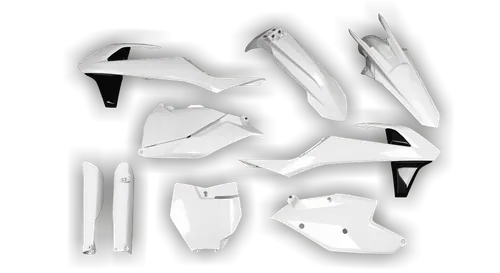 Plastics Kit - KTM - SX SX-F / XC XC-F - 2016-2018 - Full Kit - White 2