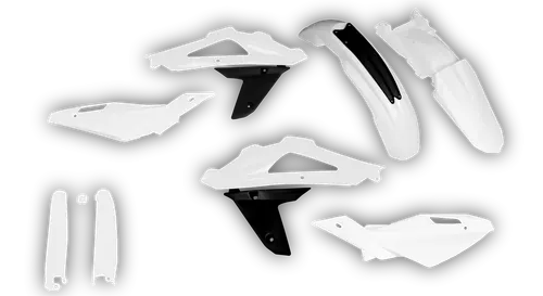 Plastics Kit - Husqvarna 05-13 - TE 510 - 2008-2010 - Full Kit - White