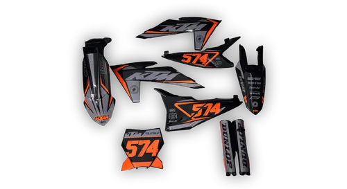 GFP - KTM - SX SX-F / XC XC-F - 2023-2024 - Black-K17-ST