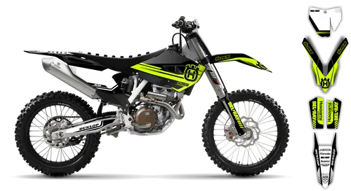 Graphics Kit - Husqvarna 14-> FS Series - 2014-2015 - Fluo H5 - ST