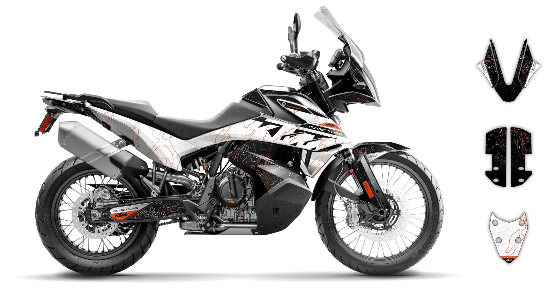 Graphics Kit - KTM - 790 R ADVENTURE - 2019-2022 - K-SE1096 - R2