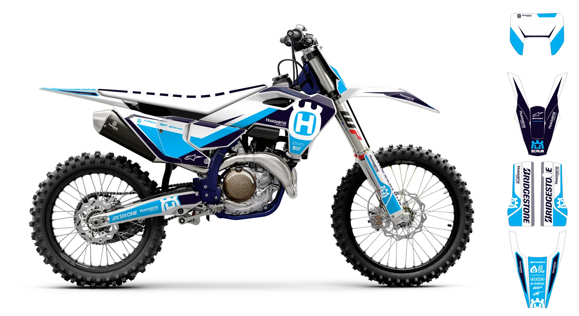Graphics Kit - Husqvarna 14-> TE-FE Series - 2025 Heritage - H15 - R1
