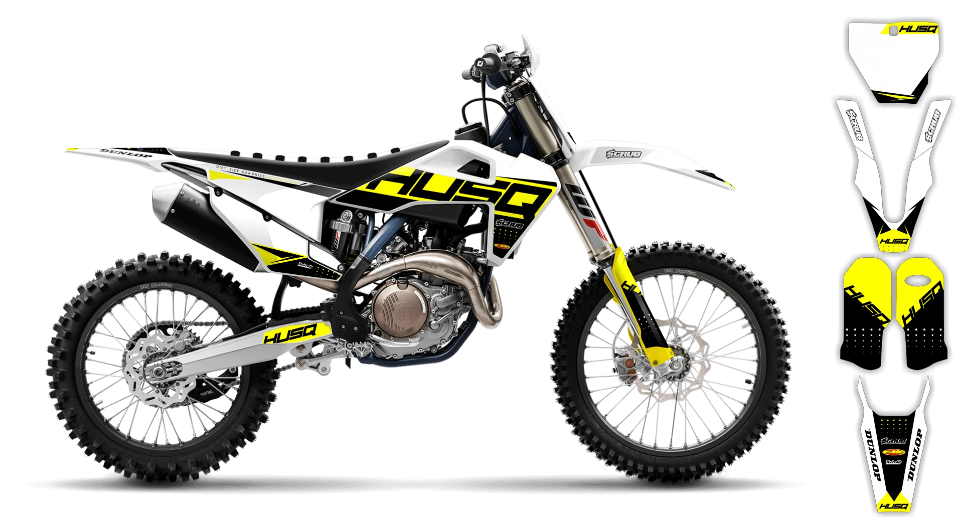 Graphics Kit - Husqvarna 14-> FS Series - 2023-2024 - SE1014 - LE