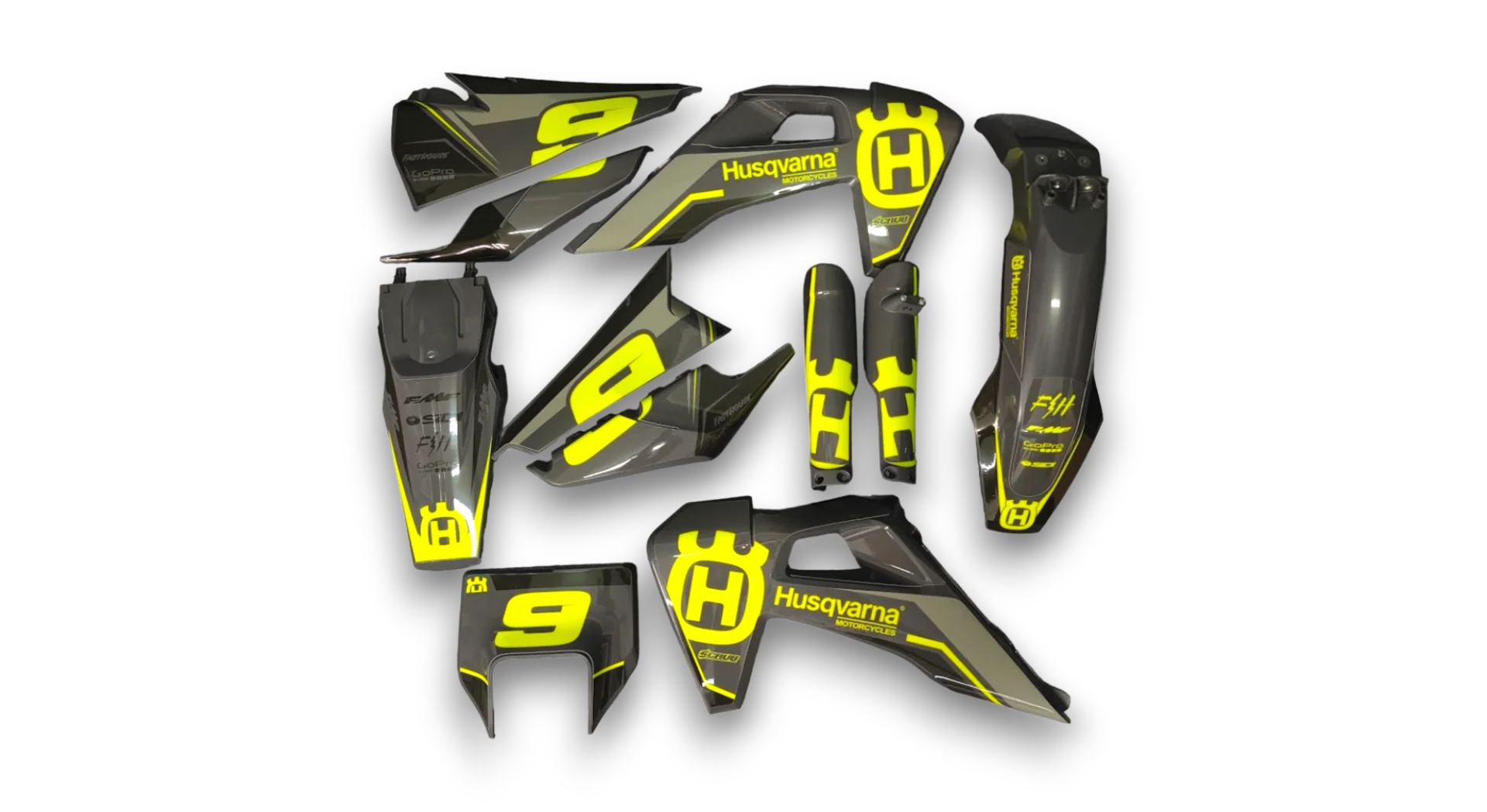 GFP - Husqvarna 14-> TE-FE Series - 2020-2023 - Grey-FL-SE1089