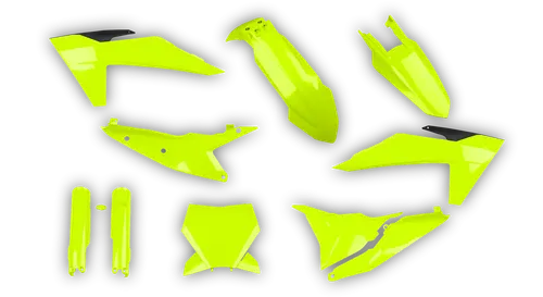 Plastics Kit - KTM - SX SX-F / XC XC-F - 2023-2024 - Full Kit - Fluo