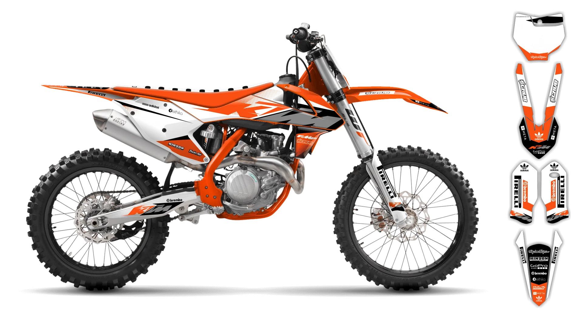 Graphics Kit - KTM - SX 50 - 2016-2023 - K15 - ST