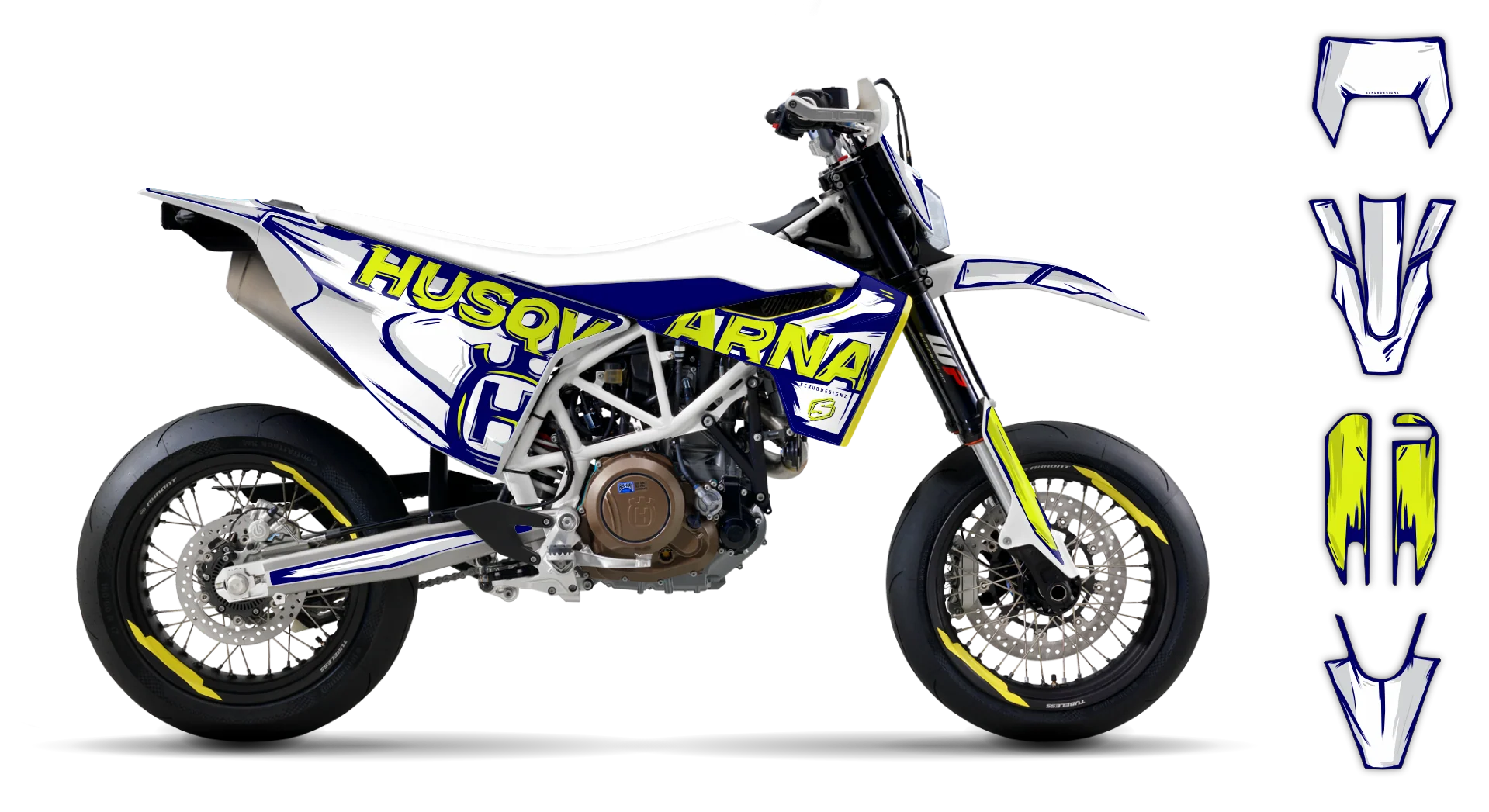 Graphics Kit - Husqvarna 14-> SM 701 - 2016-2024 - Artlex - LE