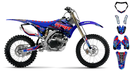 Graphics Kit - Yamaha - YZ450F - 2008-2009 - Step Up - ST