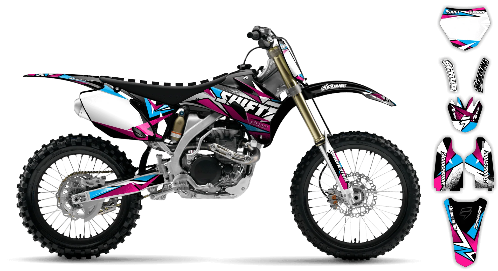 Graphics Kit - Yamaha - YZ450F - 2005 - X-Rut - R2