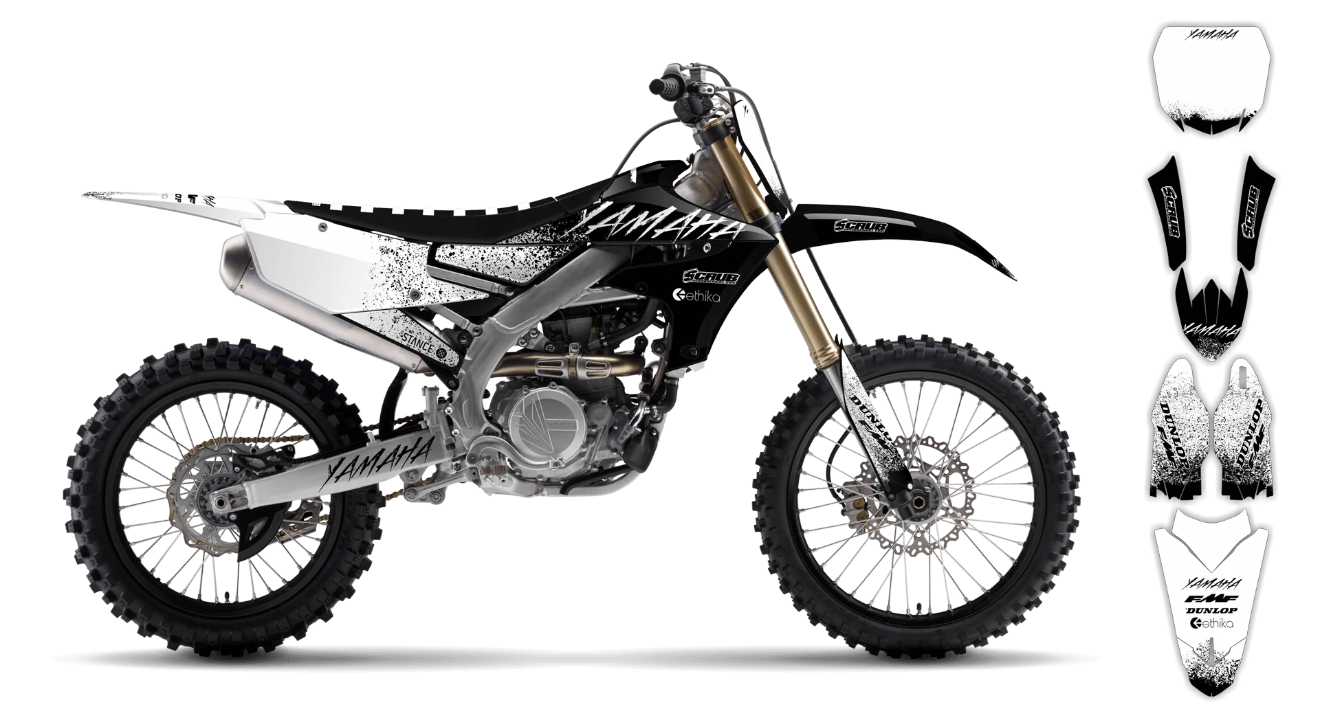 Graphics Kit - Yamaha - YZ450F - 2018-2022 - Hecton - LE