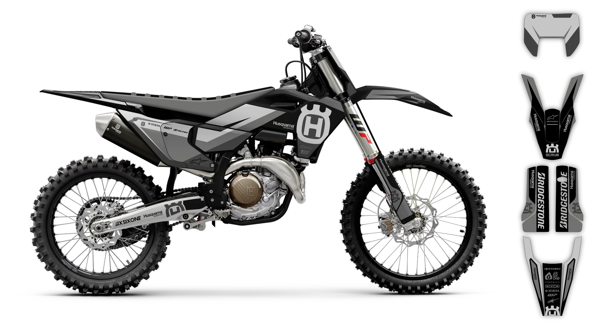 Graphics Kit - Husqvarna 14-> TE-FE Series - 2025 Heritage - H15 - R3