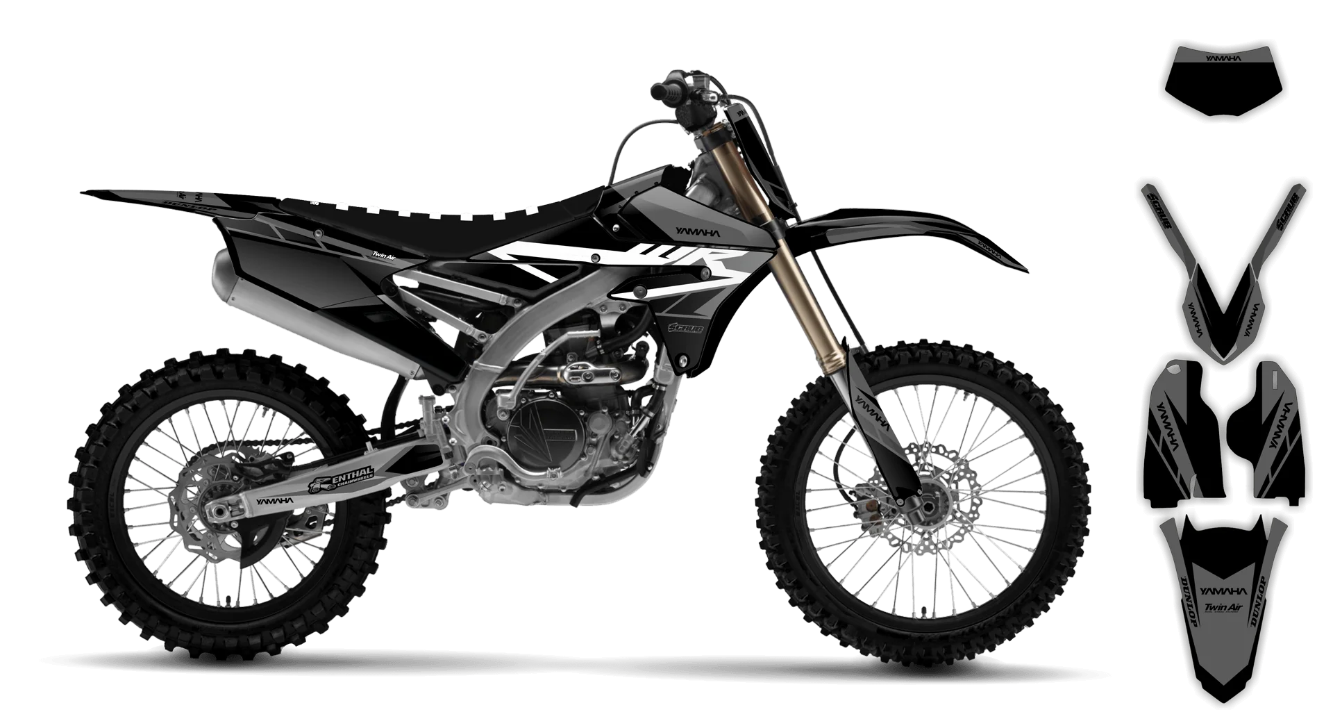 Graphics Kit - Yamaha - WR450F - 2016-2018 - Sukuba - R1
